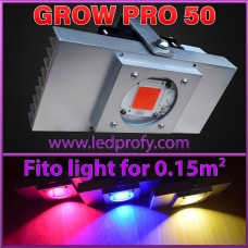 GROW PRO 50, високоефективний фіто світильник для гроубокса